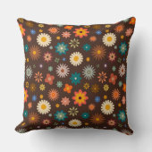 "開花の流行：花スタイリッシュ枕 クッション (正面)
