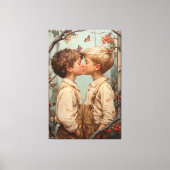 開花の無罪 キャンバスプリント (正面)