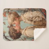 開花の無罪 シェルパブランケット (正面(横))