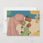 開花の瞬間 – ヴィンテージ母と子 (正面)