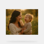 開花の笑い – A Springtime Bond アクリルサイン (正面)