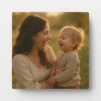 開花の笑い – A Springtime Bond フォトプラーク