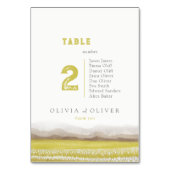 開花の結婚草原 テーブルナンバー (裏面)