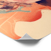 開花の静寂：ソングバ鮮やかード ポスター (角)