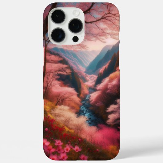 開花の静日本のかなさくらんぼ Case-Mate iPhoneケース (裏面)