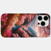 開花の静日本のかなさくらんぼ Case-Mate iPhoneケース (裏面 (横))