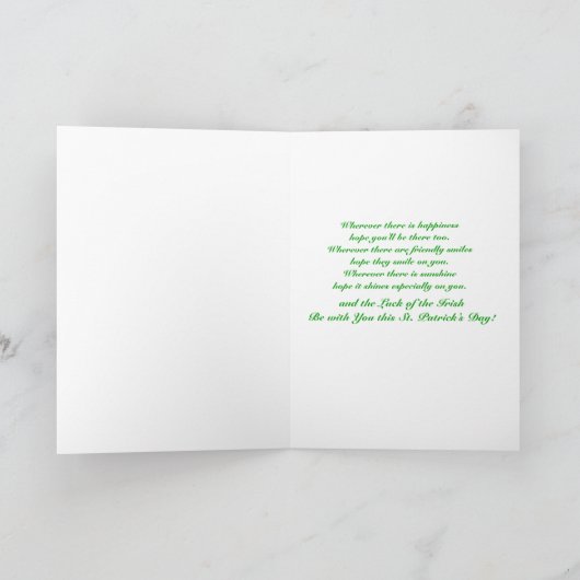 開花のOの運 カード (内部)