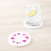 開花は自分のペースで、砂岩コースター コースター (側面)