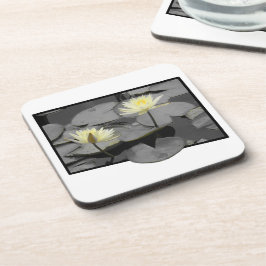 開花を超えたフレームプラスチックコースター コースター