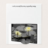 開花を超えるグリーティングカード (外部フラット)