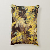 開花アカシアブランチbyビンセント・ヴァン・ゴッホ アクセントクッション (裏面(縦))