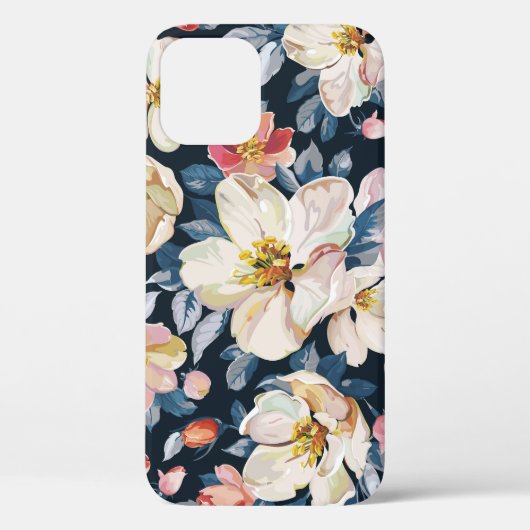 開花アップルツリーエレガンスパターン Case-Mate iPhoneケース (裏面)