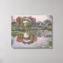 開花アーチ，ジヴェルニー – Claude Monet - c1913 キャンバスプリント
