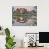 開花アーチ,ジヴェルニー – Claude Monet - c1913 ポスター (ホームオフィス)