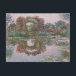 開花アーチ，ジヴェルニー – Claude Monet - c1913 ポストカード<br><div class="desc">クロード・モネの「Flowering Arches,  Giverny」と名付けられた素晴らしアート作品の複製で、あなたのスタイルと洗練を見せる。池の向こうにアーチが花で覆われている風景。1913色彩の鮮やか年頃。</div>