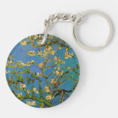 開花アーモンドツリーバイビンセント・ヴァン・ゴッホ キーホルダー (裏面)
