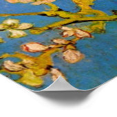 開花アーモンドツリーバイビンセント・ヴァン・ゴッホ ポスター (角)