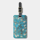 開花アーモンドツリーバイビンセント・ヴァン・ゴッホ ラゲッジタグ (正面縦)