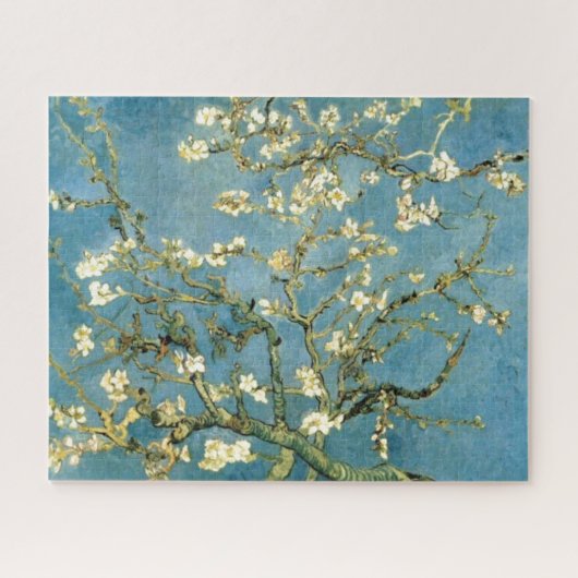 開花アーモンドツリーバイヴァンゴッホヴィンテージアート ジグソーパズル (横)