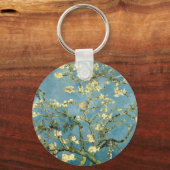 開花アーモンドツリーバイヴァンゴッホ キーホルダー (正面)