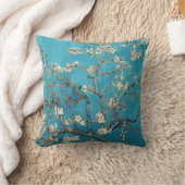 開花アーモンドツリーバンゴッホ クッション (ブランケット)