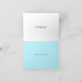 開花アーモンドツリービンセント・ヴァンゴッホ サンキューカード (内部)