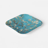 開花アーモンドツリーフローラビンセントバンゴッホ ペーパープレート (傾斜あり)