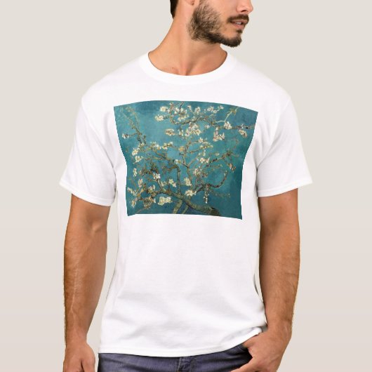 開花アーモンドツリー – ヴァンゴッホ Tシャツ (正面)