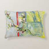 開花アーモンドブランチバイビンセントヴァンゴッホ アクセントクッション (正面)