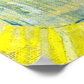 開花アーモンドブランチバイビンセントヴァンゴッホ ポスター (角)