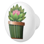 開花エオニウム セラミックノブ (右)