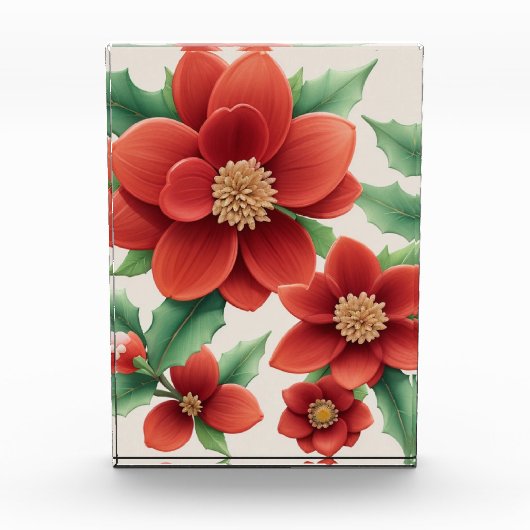 開花エレガンス3Dフラワーホームデコールディライト フォトブロック (正面)