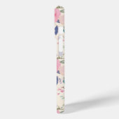 開花エレガントピンクパテルウォーターカラー Case-Mate iPhoneケース (裏面 / 左)