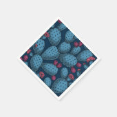 開花オプンティア スタンダードカクテルナプキン (角)