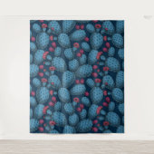 開花オプンティア タペストリー (正面)