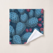 開花オプンティア バスタオルセット (ウォッシュタオル)