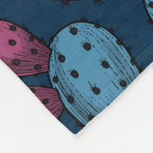 開花オプンティア フリースブランケット (角)