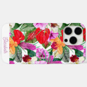 開花カスタムコースタルパラダイスケースメイトiPhone Ca Case-Mate iPhoneケース (裏面 (横))