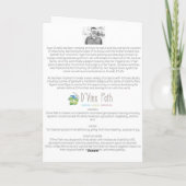 開花カード サンキューカード (裏面)