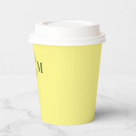 開花クラシック 紙コップ (左)