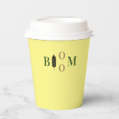 開花クラシック 紙コップ (正面)