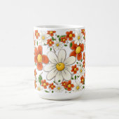 開花コーヒーマグ コーヒーマグカップ (中央)