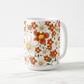 開花コーヒーマグ コーヒーマグカップ (正面右)