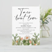 開花サボタコ'ブットラブブライダルシャワー 招待状 (スタンド正面)