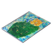 開花サボテン手帳 ノートブック (左側)