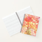 開花スパイラル ノートブック (内部)