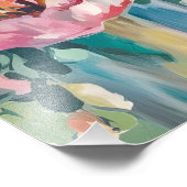 開花セレニティウォーターカラーフローラ フォトプリント            (角)