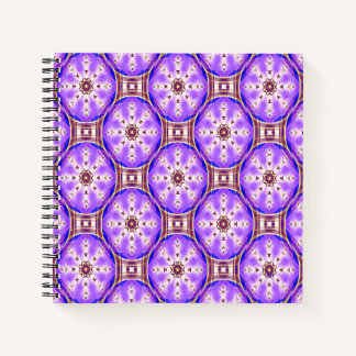 開花タータンチェック星… ノートブック