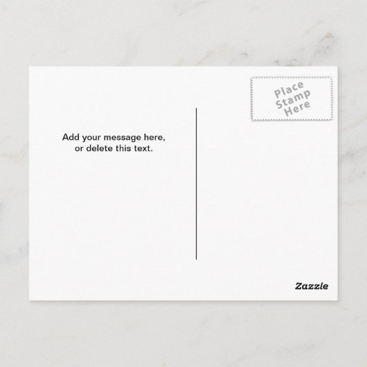 開花デイジー |学校の前向きニュース ポストカード (裏面)