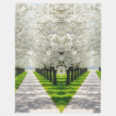 「開花トレイルドリームズランタルパスウェイ」 フリースブランケット (正面)